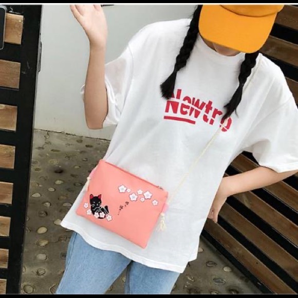 School Back Pink Girl Backpack - Picture 6 of 7